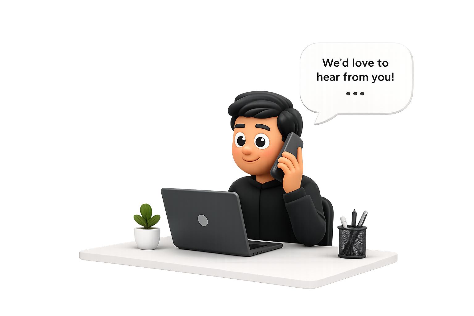Let's Build Together Mascot